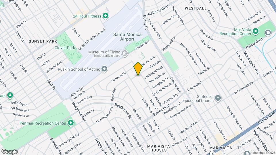 12662 Rose Ave Map and Location Details