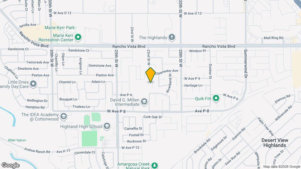 39335 Rockcliff Ct Map and Location Details