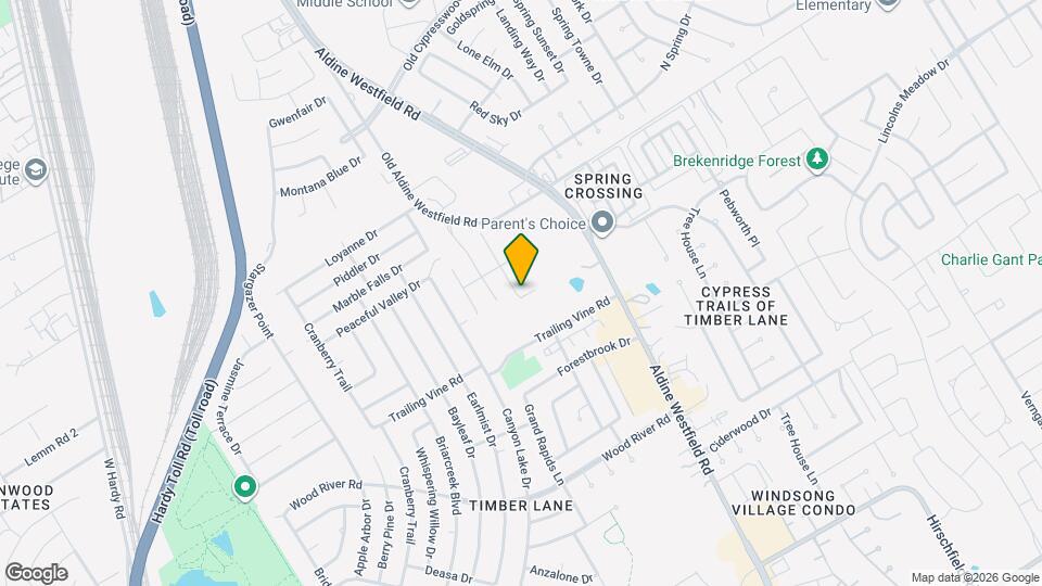 2703 Sleepy Knoll Dr Mapa y Detalles de la Ubicación