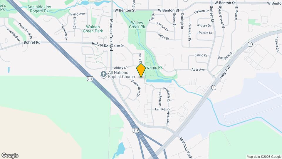 2132 Plaen View Dr Map and Location Details