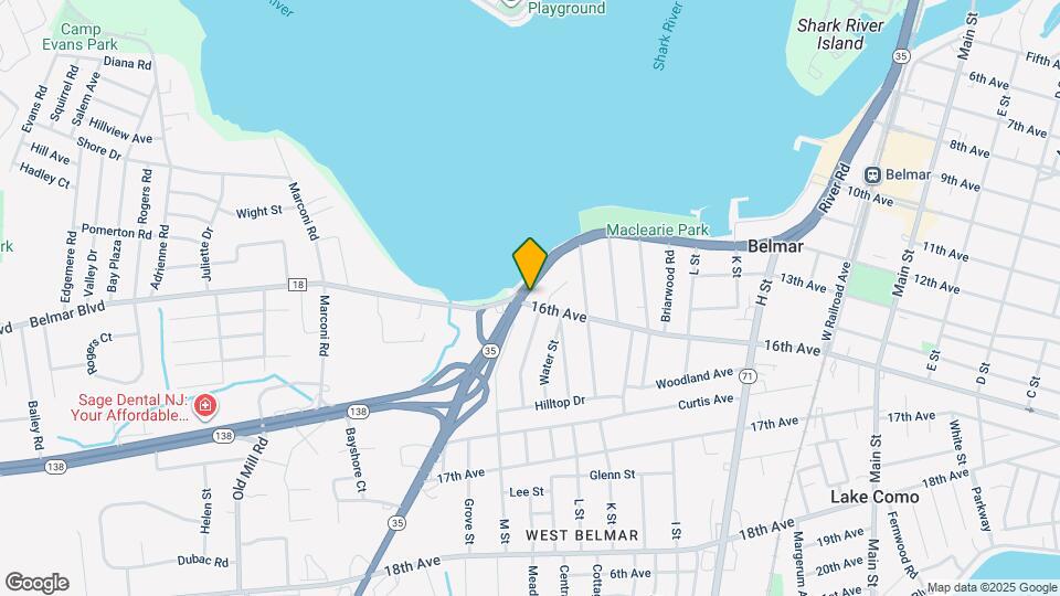 1727 River Rd Map and Location Details