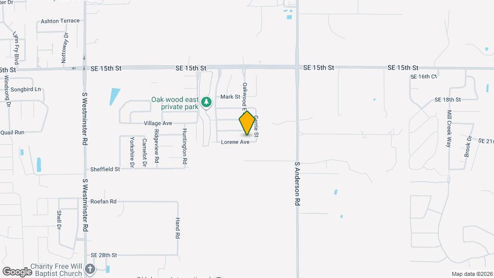 11703 Lorene Ave Map and Location Details