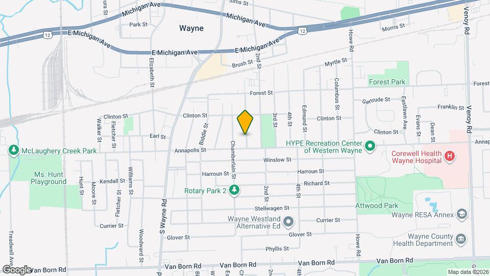 4462 1st St Mapa y Detalles de la Ubicación