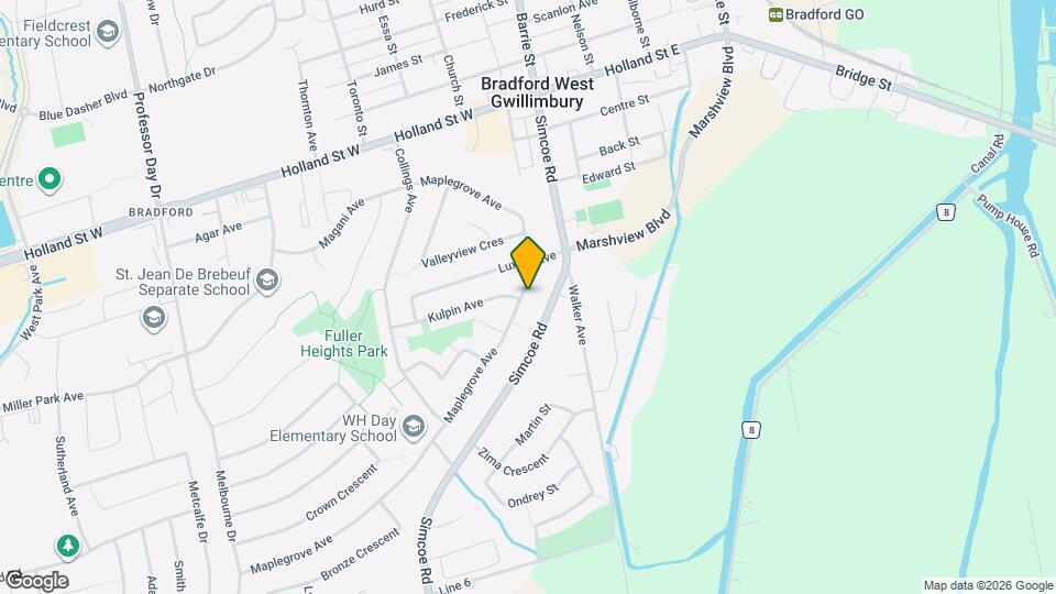 221 Maplegrove Av Map and Location Details