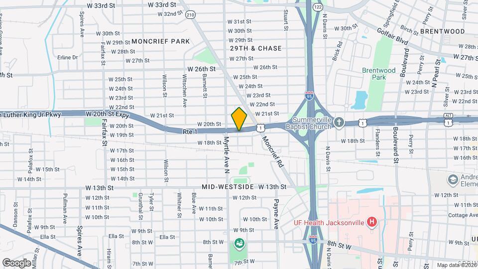 1237 W 19th St Mapa y Detalles de la Ubicación