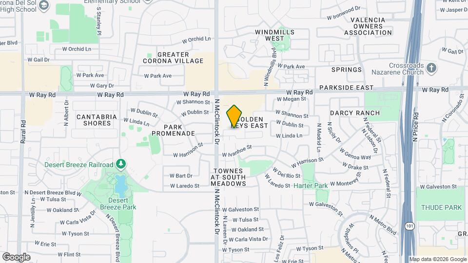 3933 W Rene Dr Map and Location Details