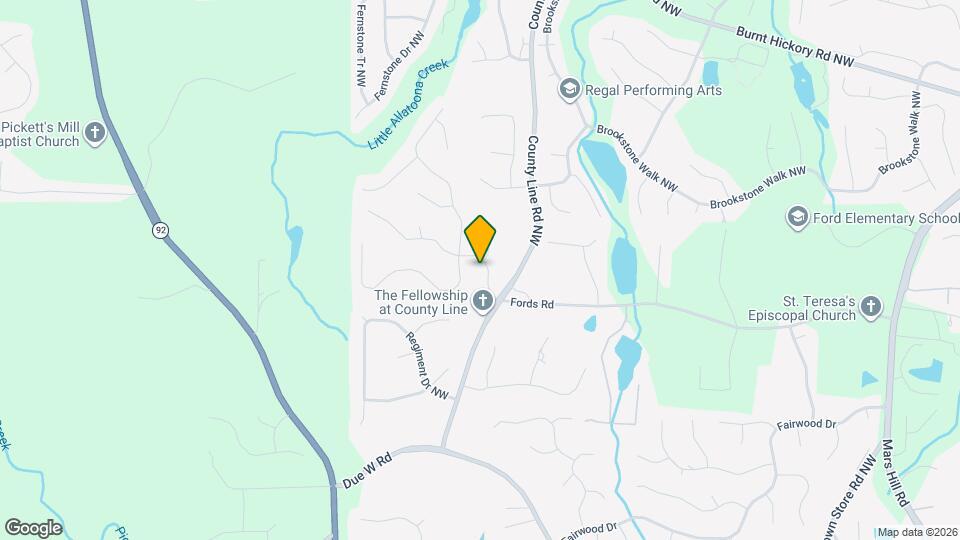 6209 Benbrooke Dr NW Map and Location Details