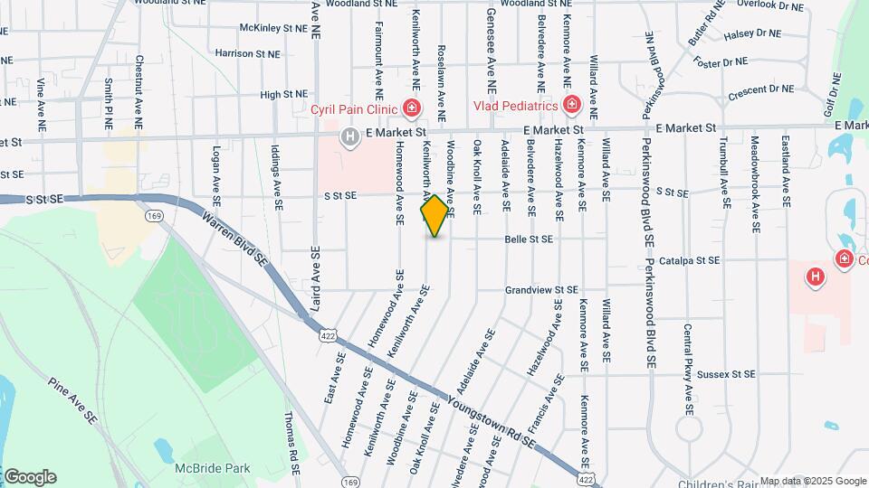 429 Kenilworth Ave SE Map and Location Details