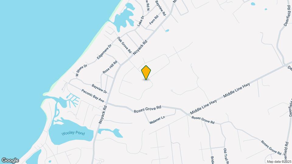 45 Peconic Hills Dr Mapa y Detalles de la Ubicación