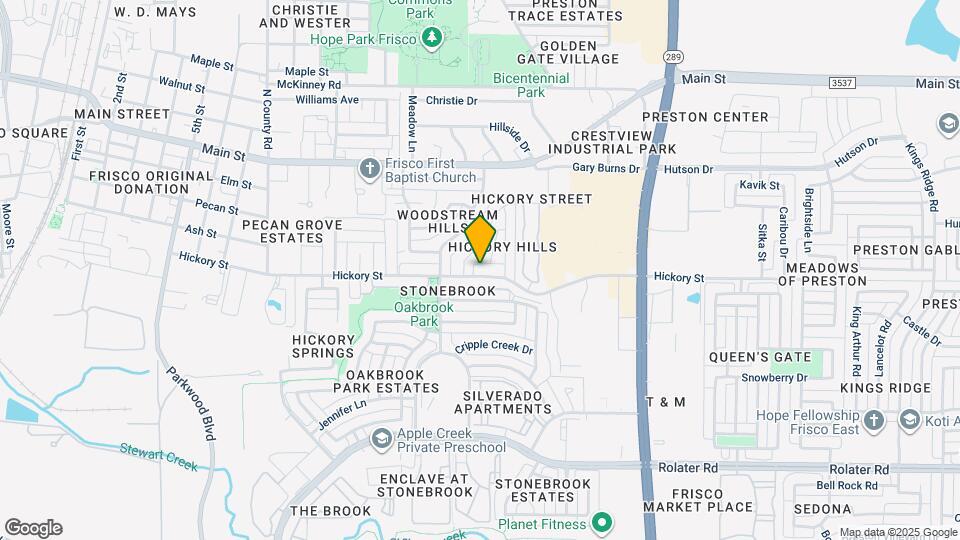 8290 Hickory St Map and Location Details