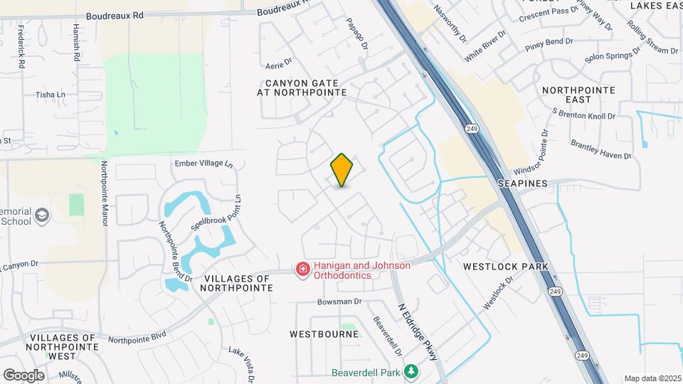 11939 Painted Canyon Dr Map and Location Details