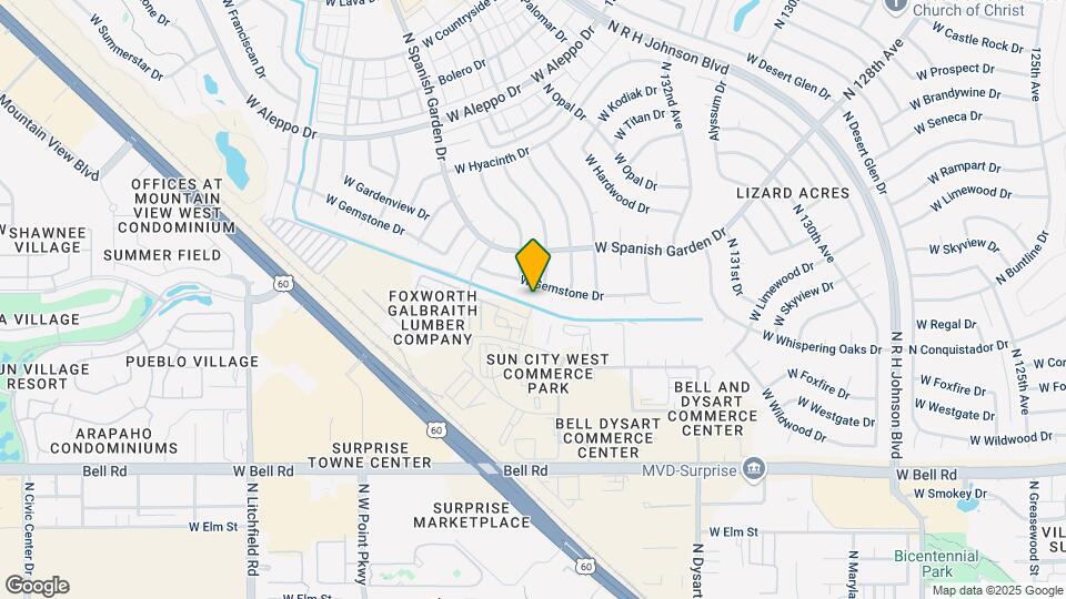 13511 W Gemstone Dr, Unit 0623 Map and Location Details