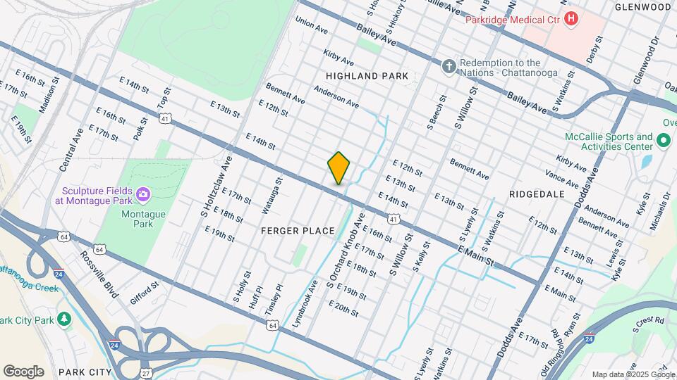 1713 E Main St, Unit Basement Apartment Map and Location Details