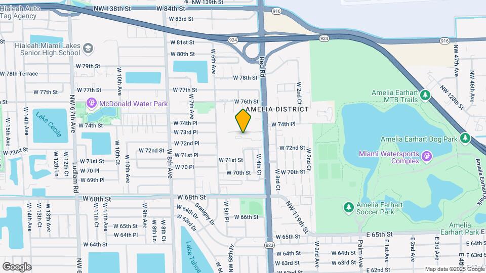 Manor Hialeah Map and Location Details