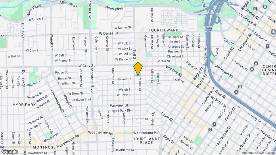1807 W Webster St Map and Location Details
