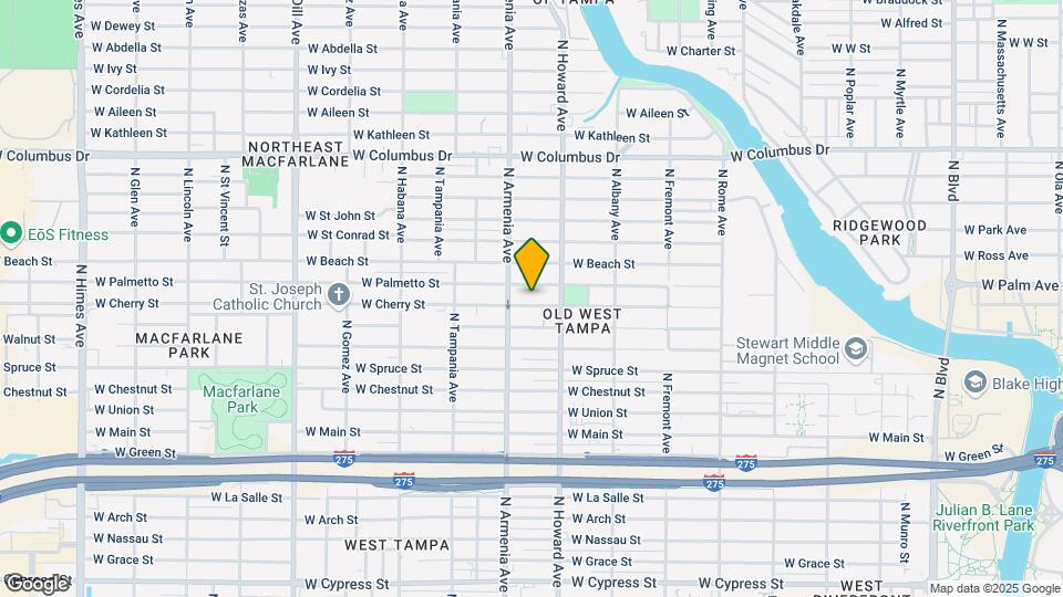 2323 W Cherry St Map and Location Details