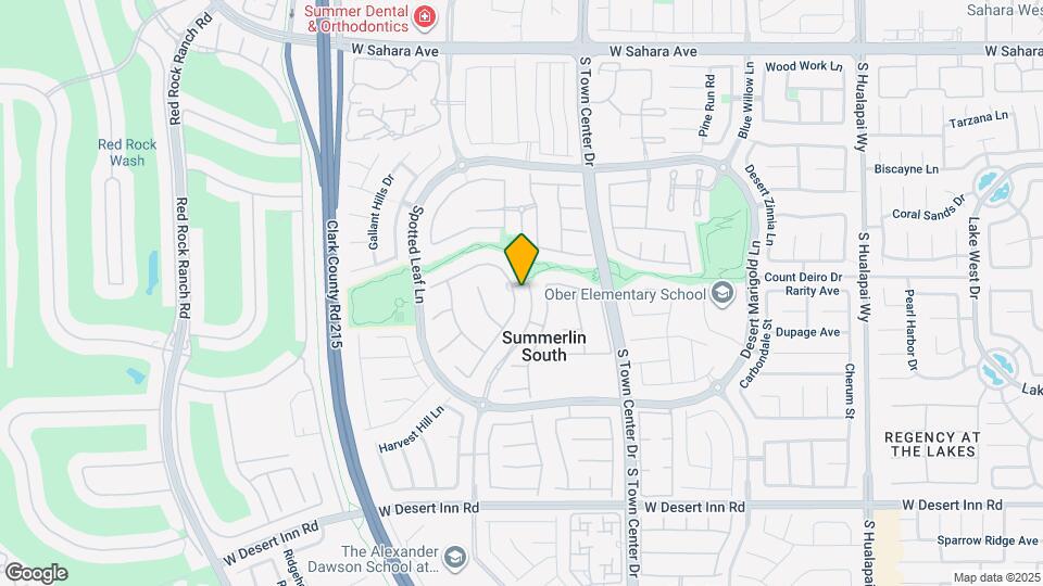2960 American River Ln Map and Location Details