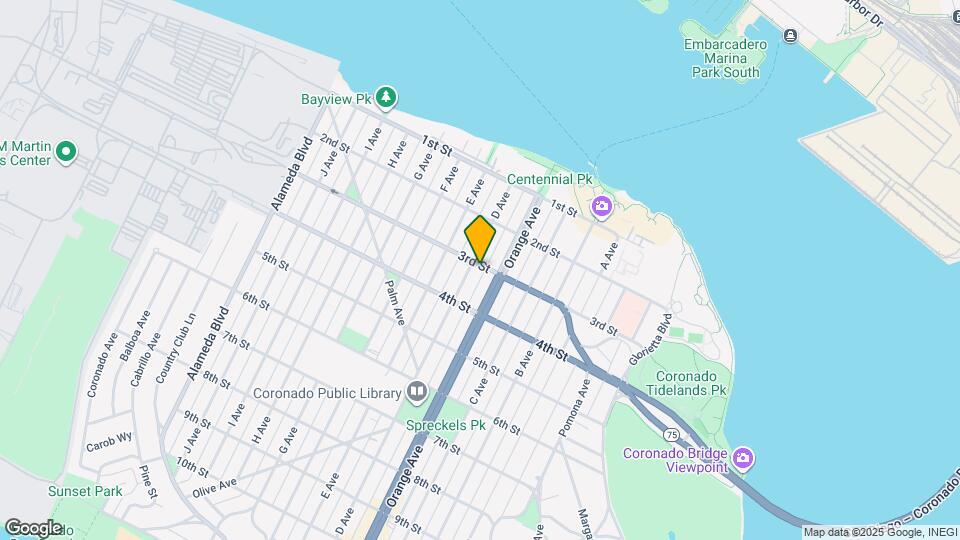 303 D Ave Map and Location Details