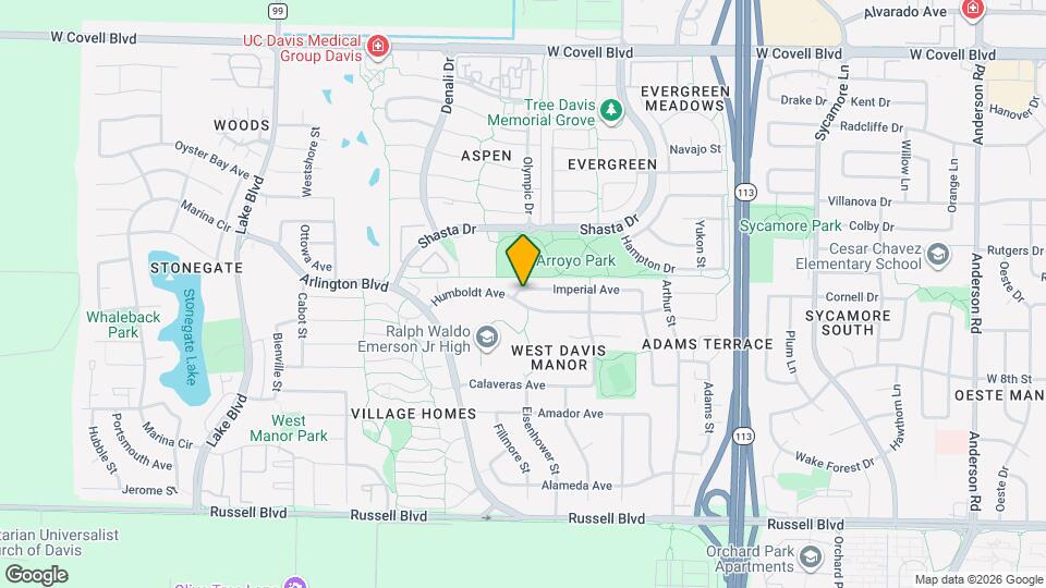 2055 Imperial Ave Mapa y Detalles de la Ubicación