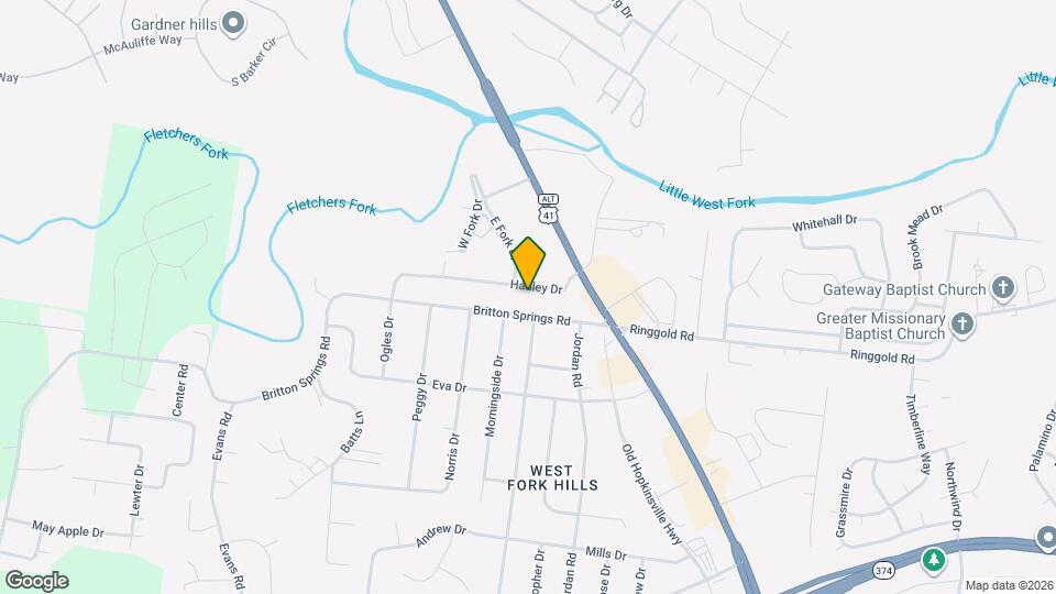 120 Hadley Dr Map and Location Details