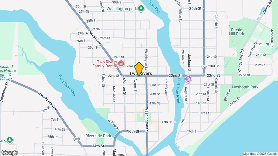 1519 22nd St Map and Location Details