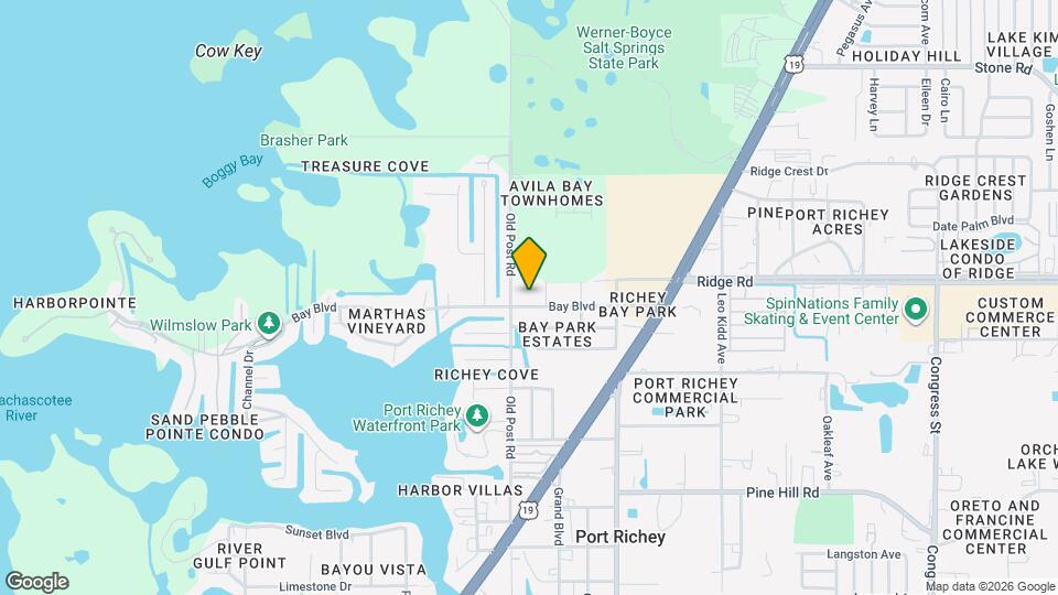 5521 Bay Blvd Mapa y Detalles de la Ubicación