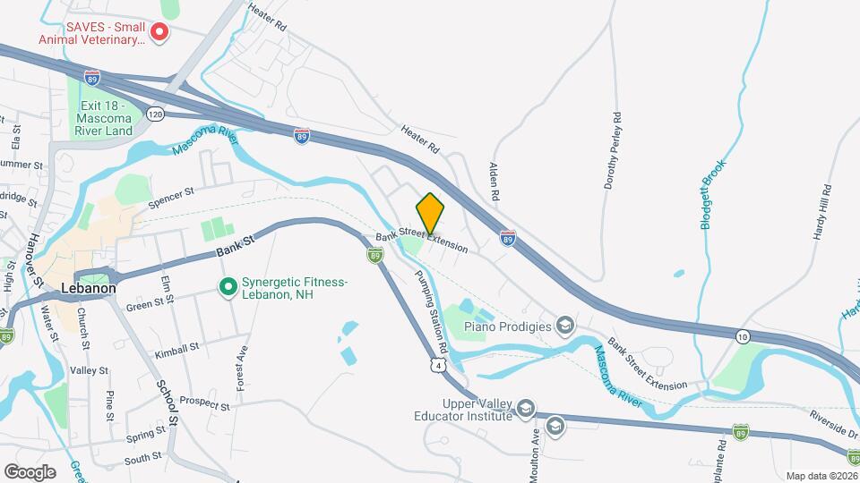 160 Bank Street Extension Map and Location Details