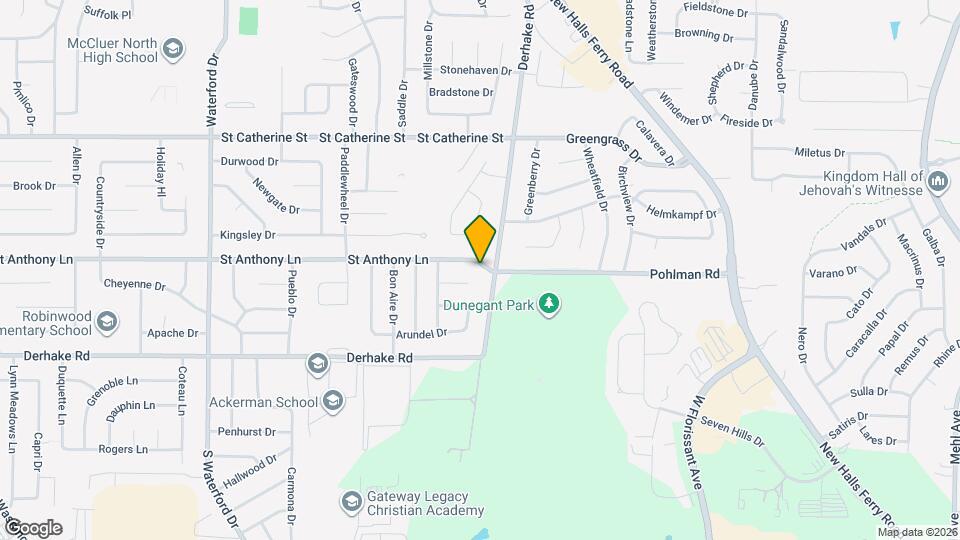 1860 St Anthony Ln Map and Location Details