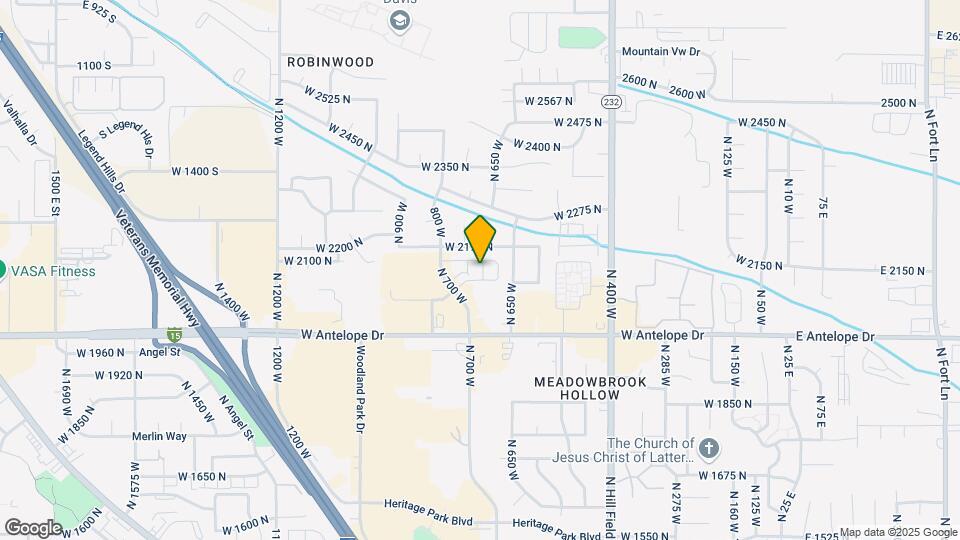 2129 N 725 W Map and Location Details