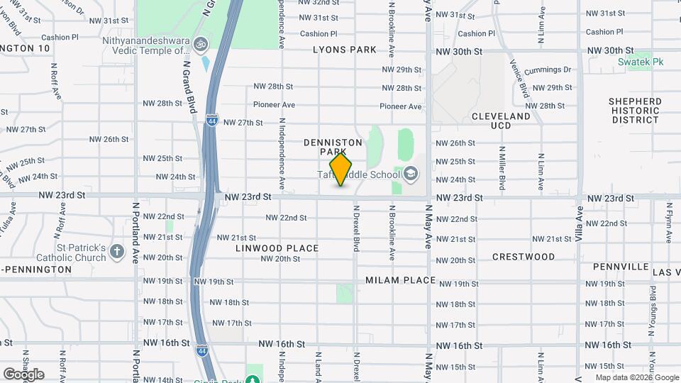 3117 NW 23rd St Map and Location Details