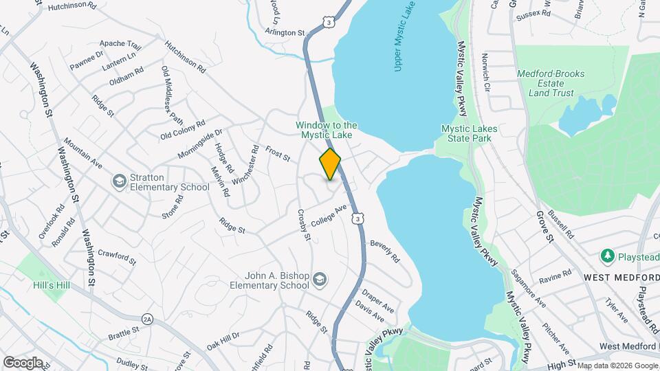 25 Falmouth Rd Map and Location Details