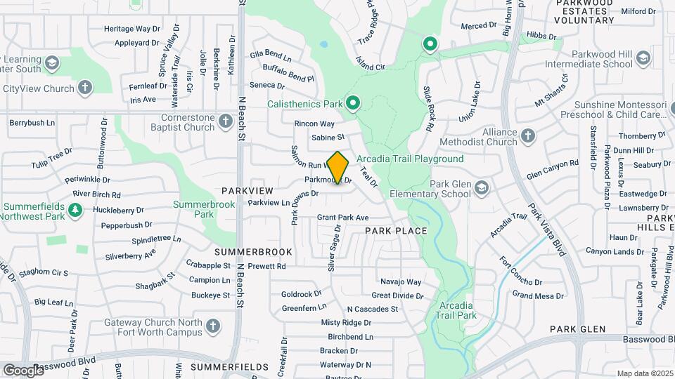 4737 Park Downs Dr Map and Location Details
