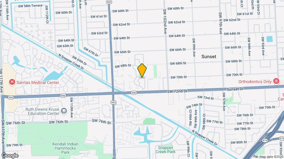 7161 SW 103rd Court Cir Map and Location Details