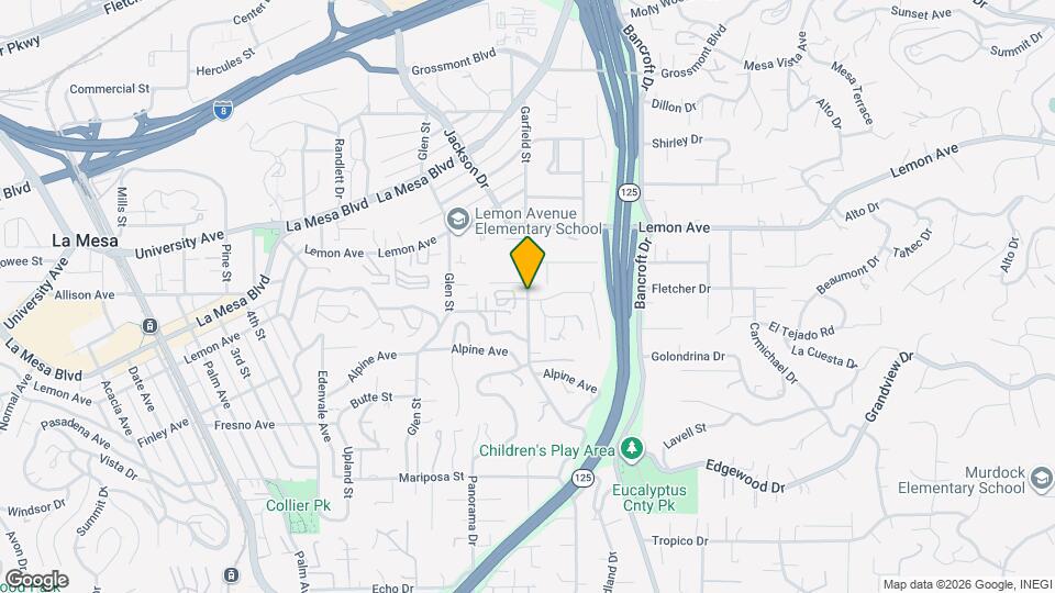 4782 Garfield St Map and Location Details