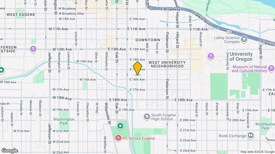 1571 High St Map and Location Details