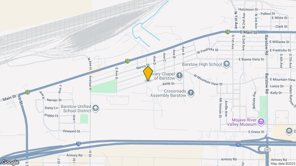 1040 Flora St Map and Location Details