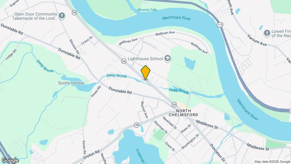 70 Tyngsboro Rd Map and Location Details