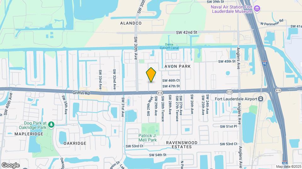 4680 SW 29th Terrace Map and Location Details