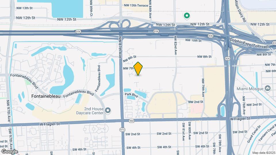 8575 NW 5th Ter, Unit 1504 Map and Location Details