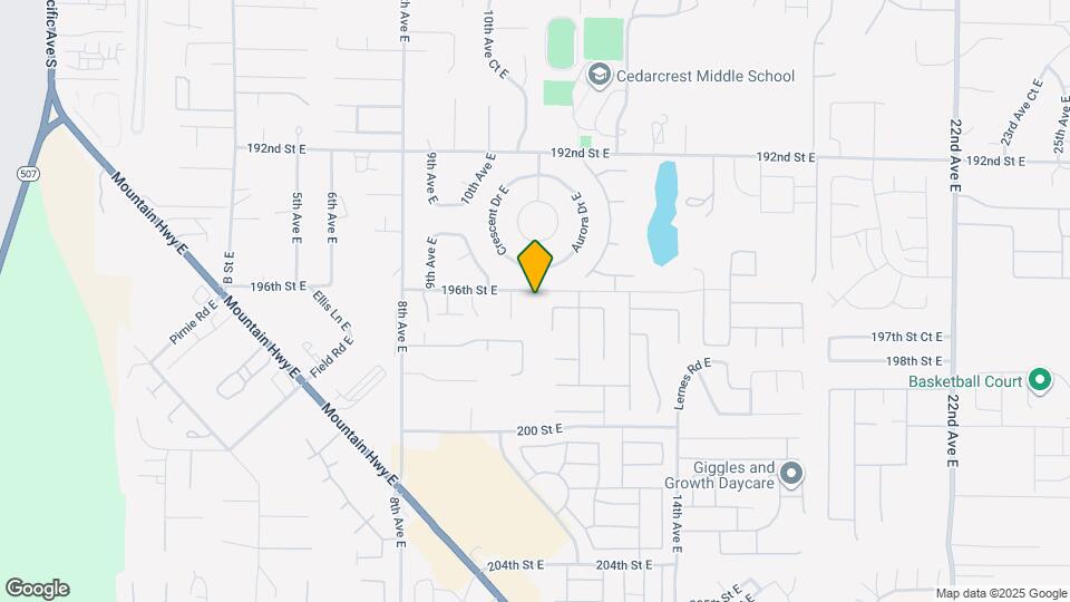 1128 196th St E Map and Location Details