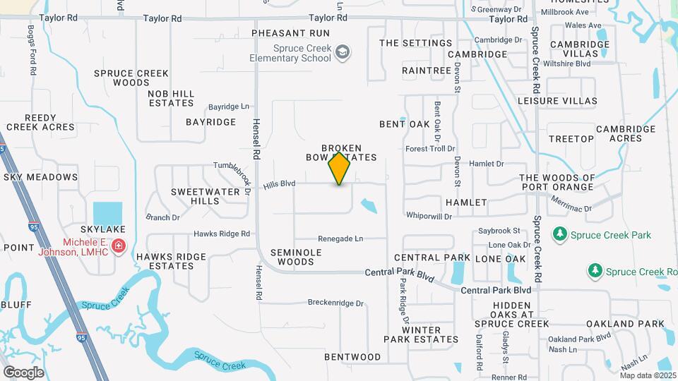 628 Hills Blvd Map and Location Details