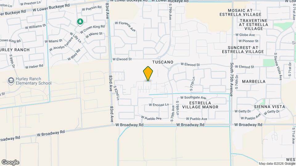 8023 W Albeniz Pl Map and Location Details