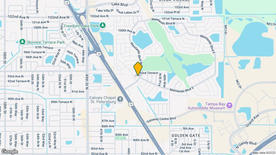 4470 Mainlands Blvd W Map and Location Details
