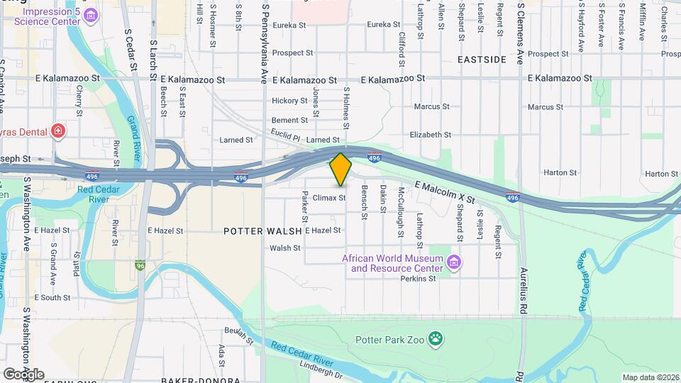 912 S Holmes St Map and Location Details