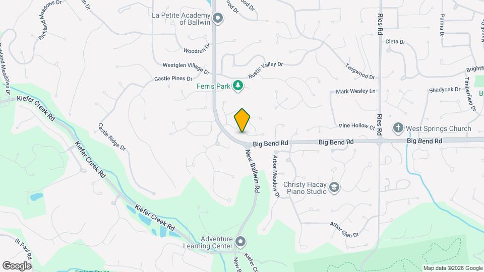 638 Showplace Ct Map and Location Details