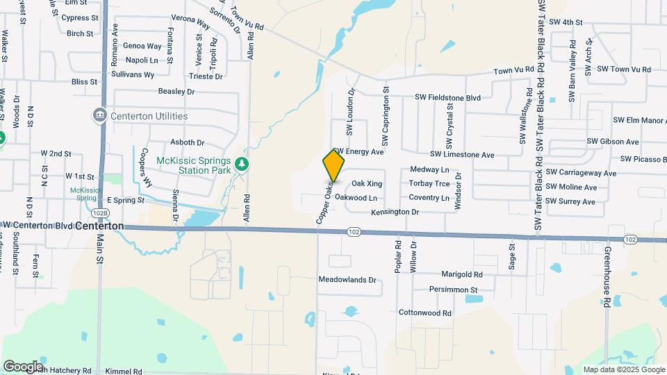 212 Copper Oaks Dr Map and Location Details
