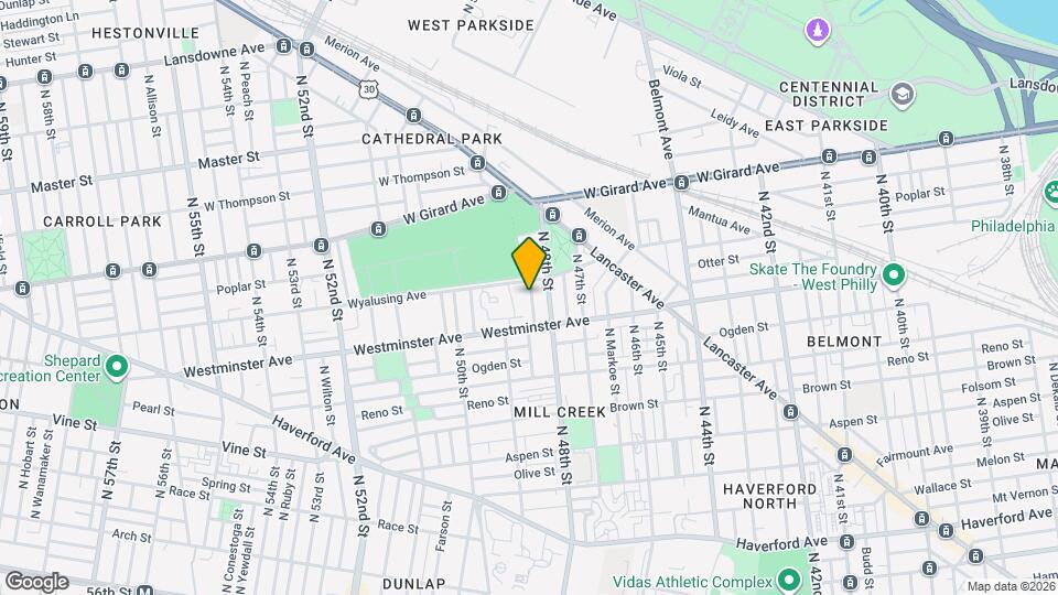 936 N Fallon St Map and Location Details