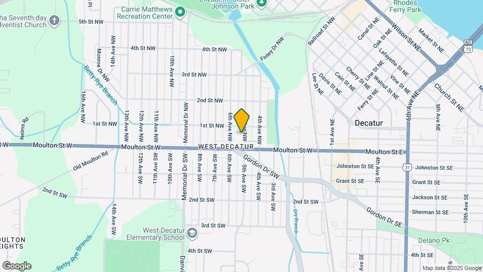 109 5th Ave NW Map and Location Details