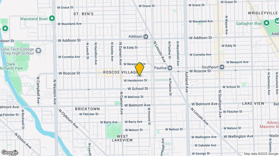 1846 W Henderson St, Unit M02B Mapa y Detalles de la Ubicación