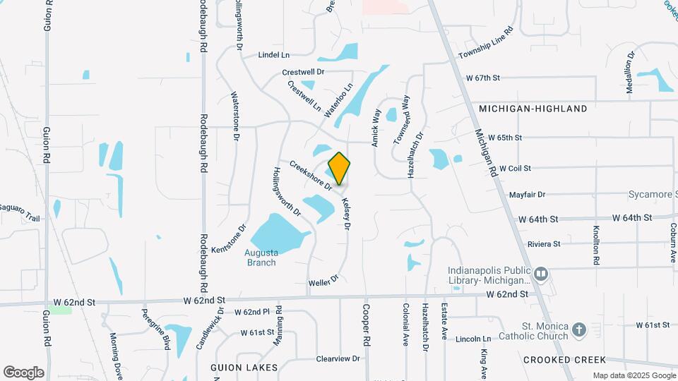 6402 Kelsey Dr Map and Location Details